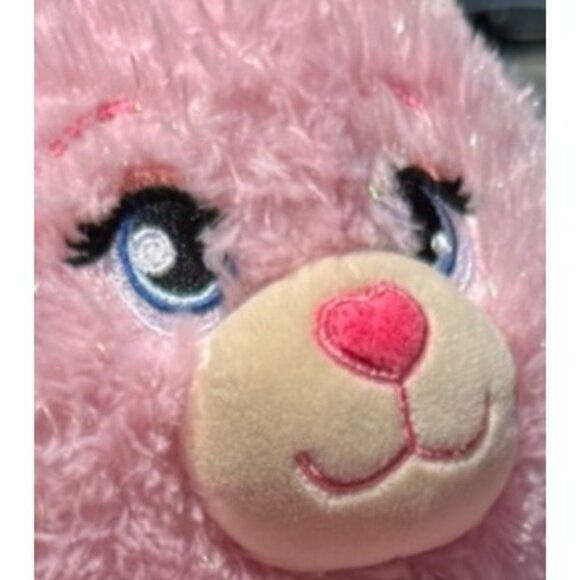 Build a Bear Sparkle Pink Disney Princess w/Crown Plush Stuffed Support Toy - Picture 7 of 16